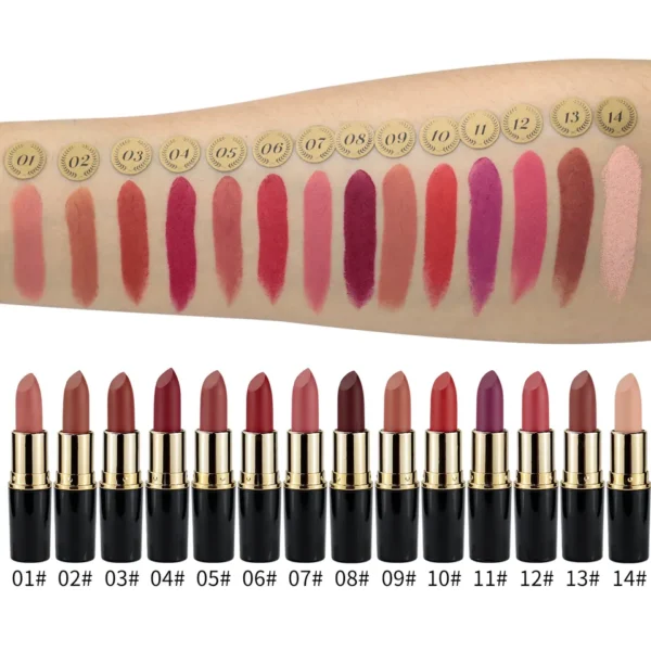 Vegan Lipstick Nude Cosmetic Luxury Makeup Lipstick Private Label - Image 3