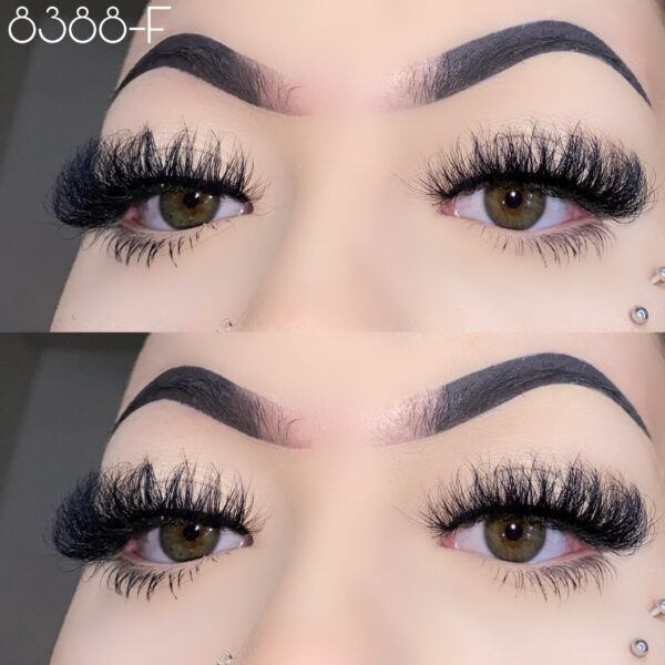 20MM Fluffy 5D Mink Eyelashes Glam Style
